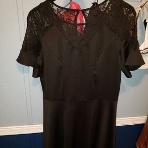 Pin up inspired cocktail dress